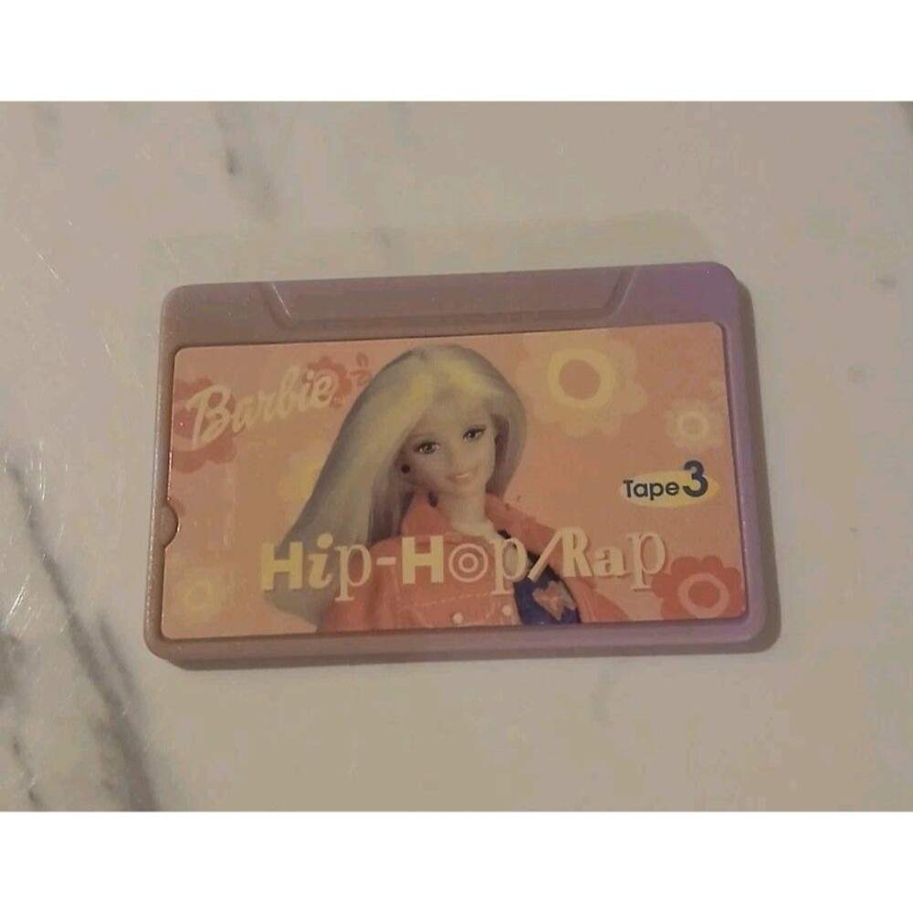 Vintage  Barbie Dance With Me Talking Boombox Replacement Tape  #  Hip Hop/Rap